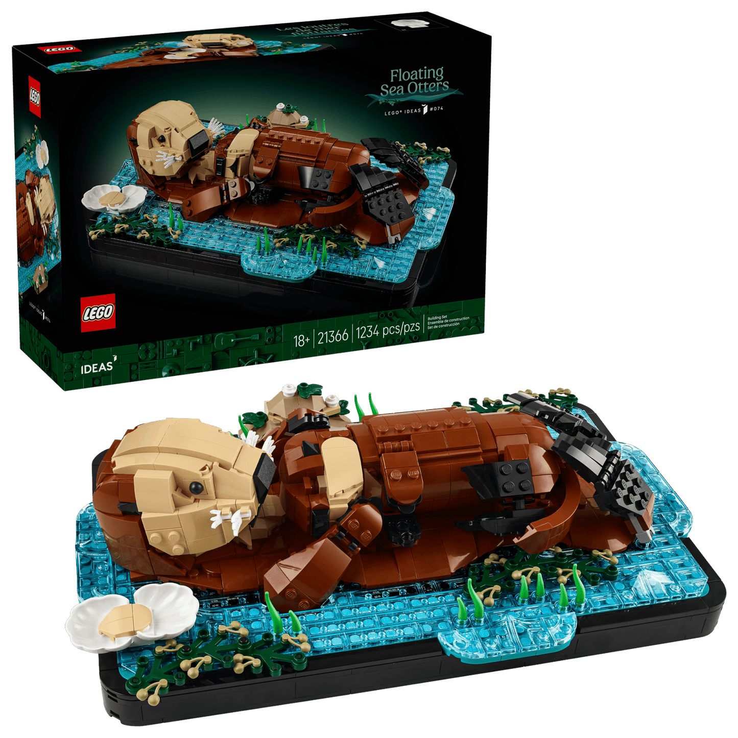Floating Sea Otter