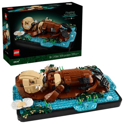 Floating Sea Otter