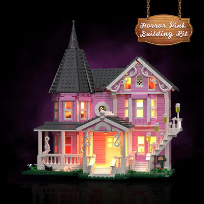 Coraline Pink Mansion LED Lights