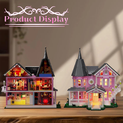Coraline Pink Mansion LED Lights